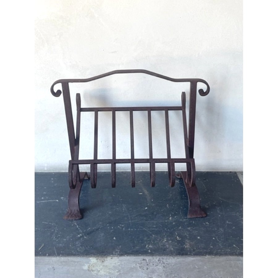 ANTIQUE FIREPLACE GRATE
