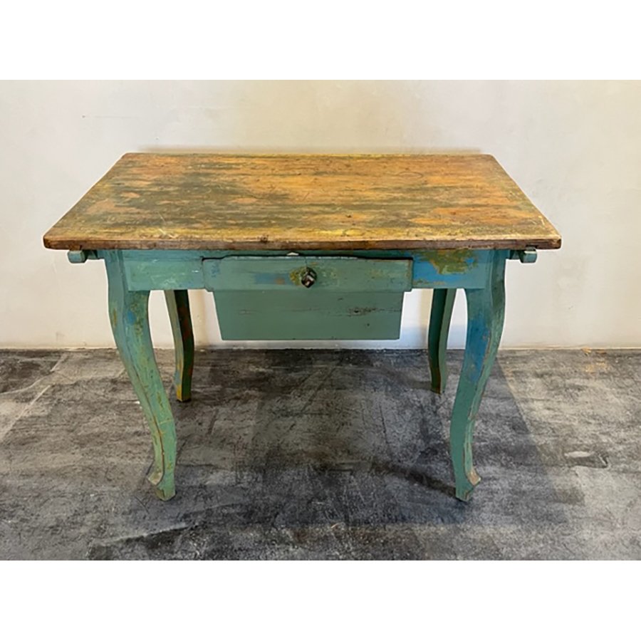 ANTIQUE FRENCH BAKER'S TABLE