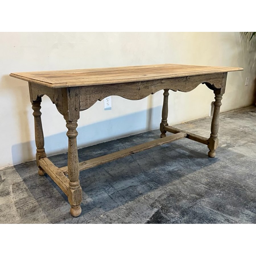 ANTIQUE TRESTLE TABLE