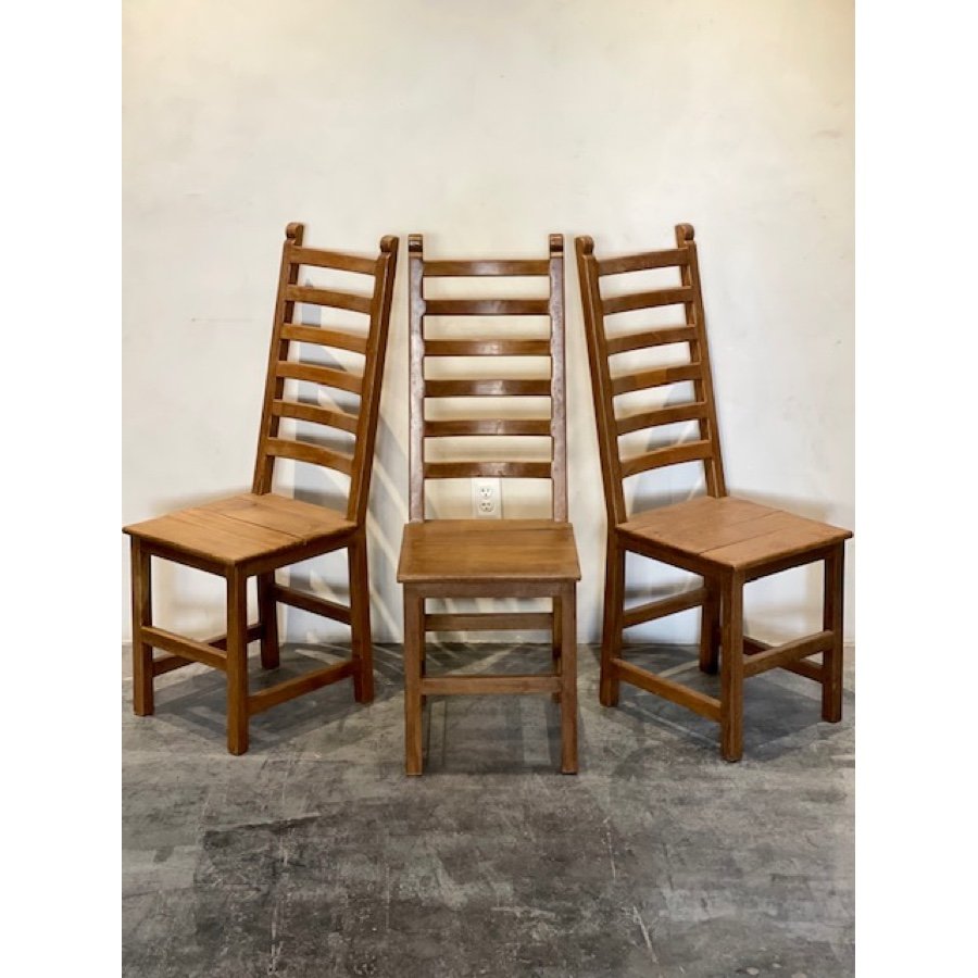 IRONWOOD LADDER-BACK CHAIRS