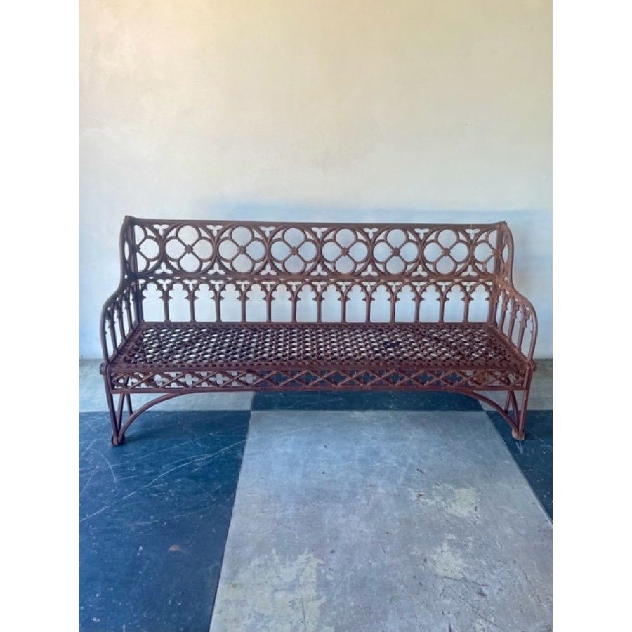 WROUGHT IRON BENCH