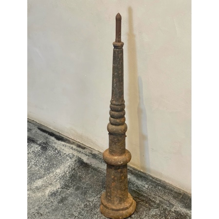 ANTIQUE IRON FINIAL