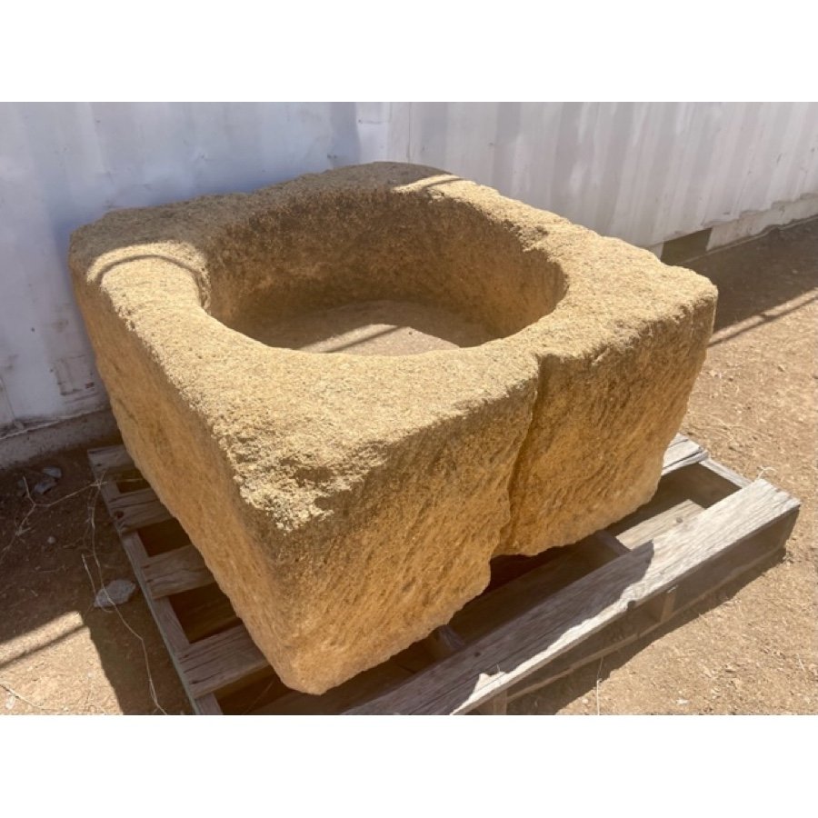 ANTIQUE STONE BASIN