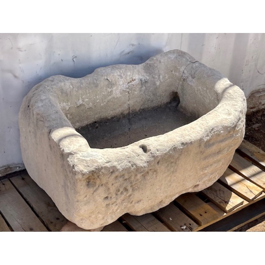 ANTIQUE STONE BASIN