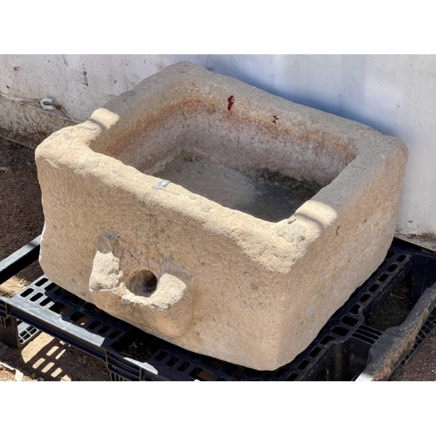 ANTIQUE STONE BASIN