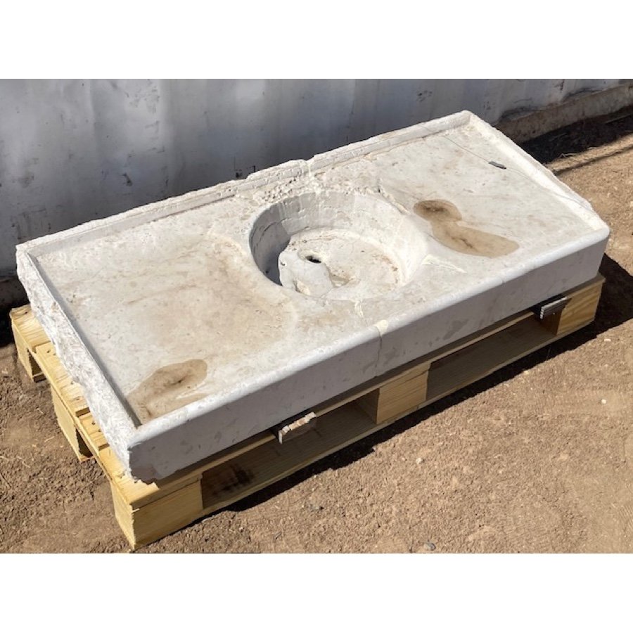 ANTIQUE STONE BASIN