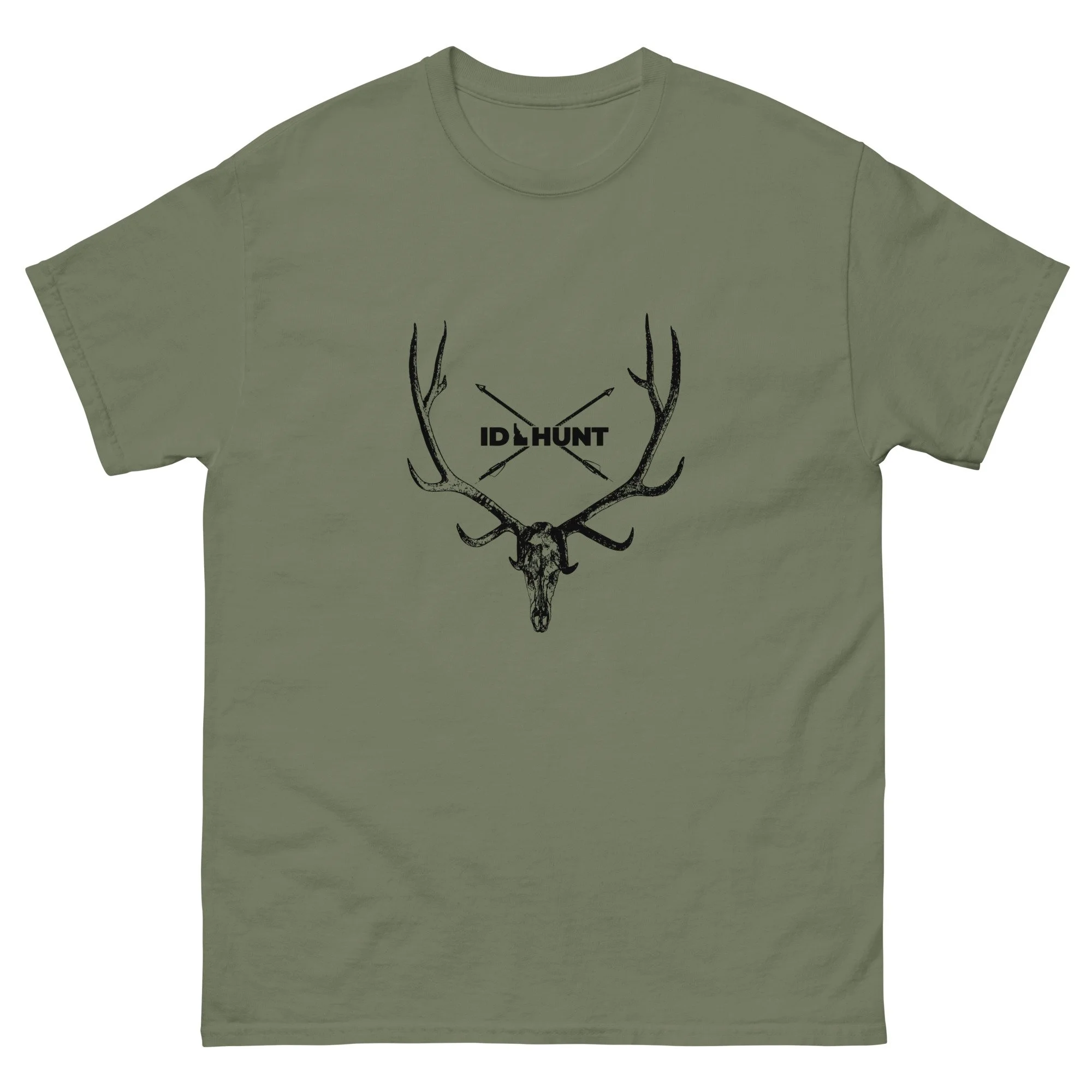 unisex-classic-tee-military-green-front-6929cdfb68e9f.jpg