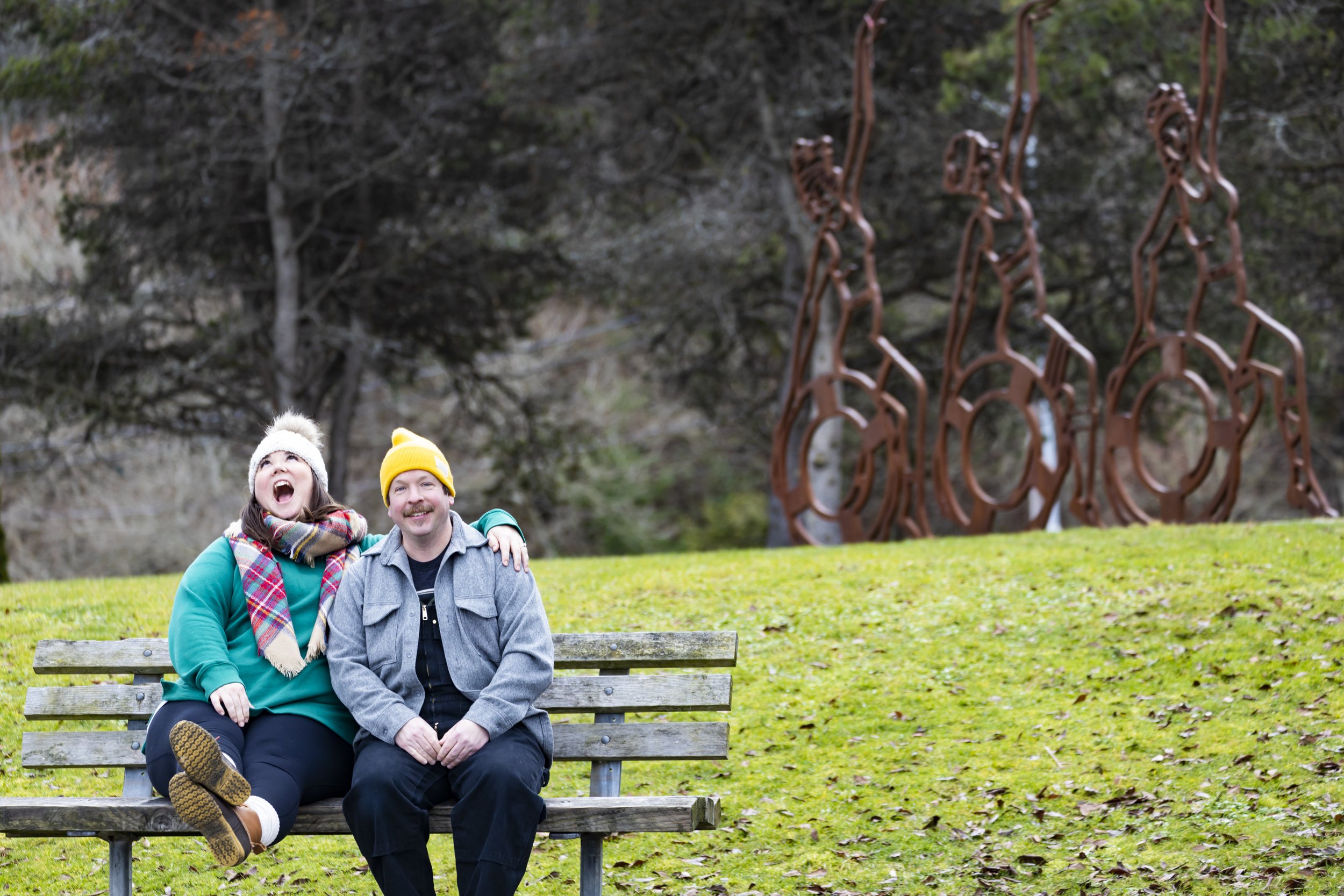 Jaci and Jon - Alki Beach, Washington