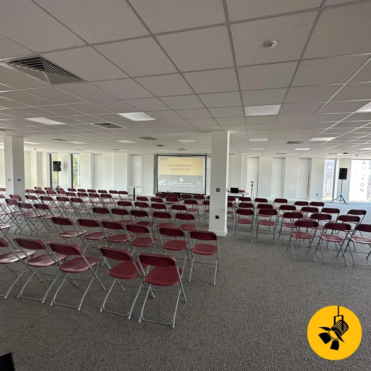 We&rsquo;re proud to support the Local Gov Camp at Taunton&rsquo;s Firepool Centre for Digital Innovation. They needed AV equipment urgently, and we provided a projection display and wireless radio microphones. Happy to help our local community! #Tau