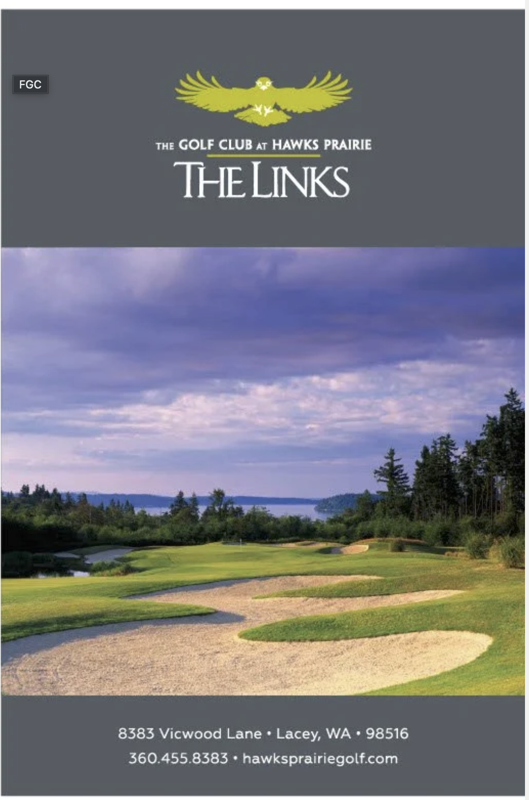 March 三月月賽 - Hawks Prairie Golf Course 