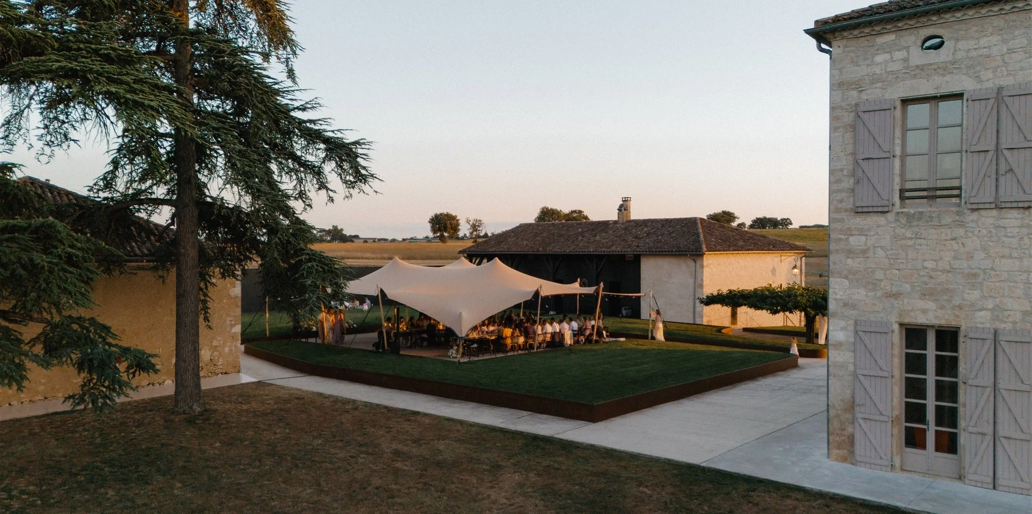 chateau-engalin-courtyard-and-bedouin-tent.webp