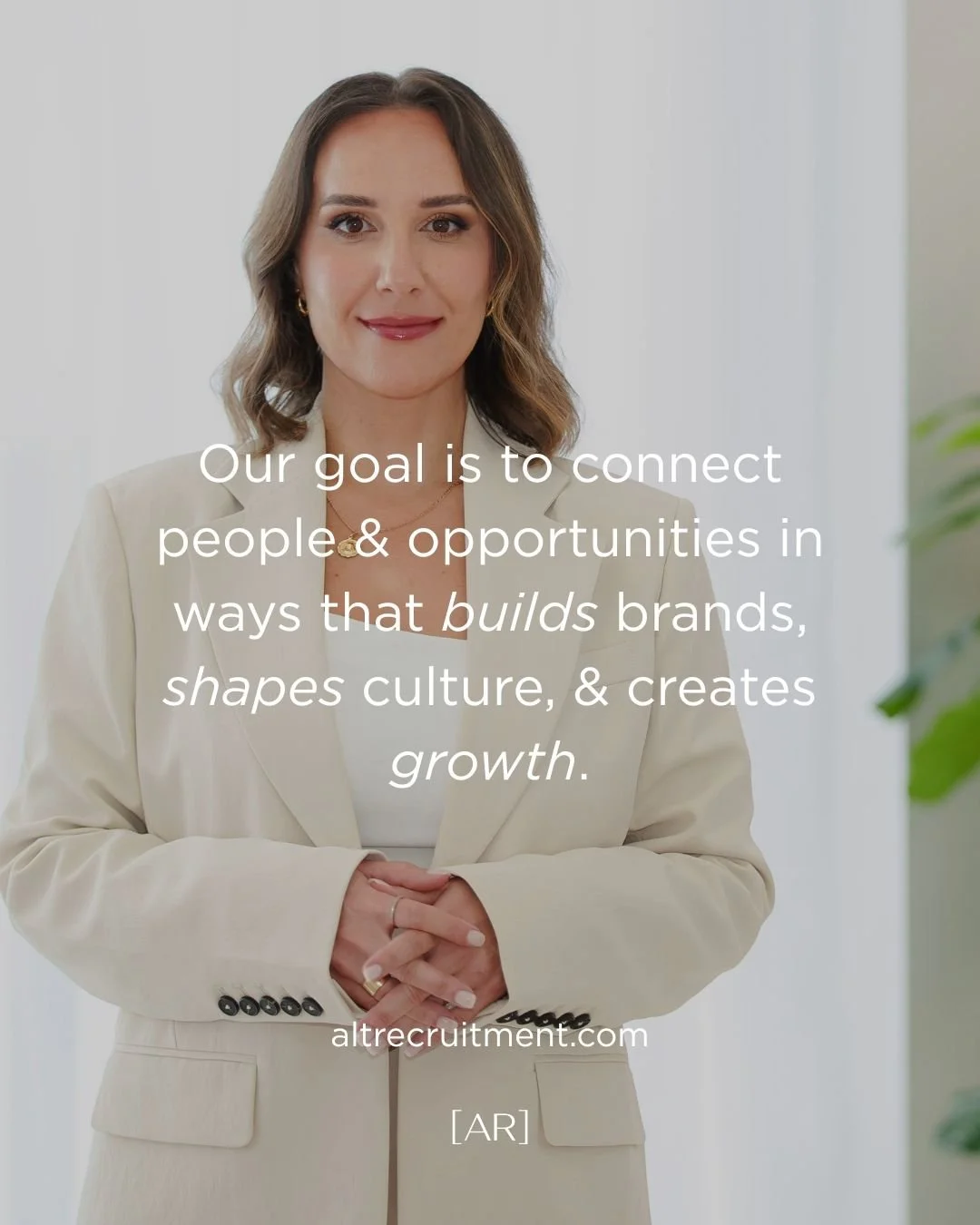 Because when we work with you, we're in it for you! ✊ altrecruitment.com