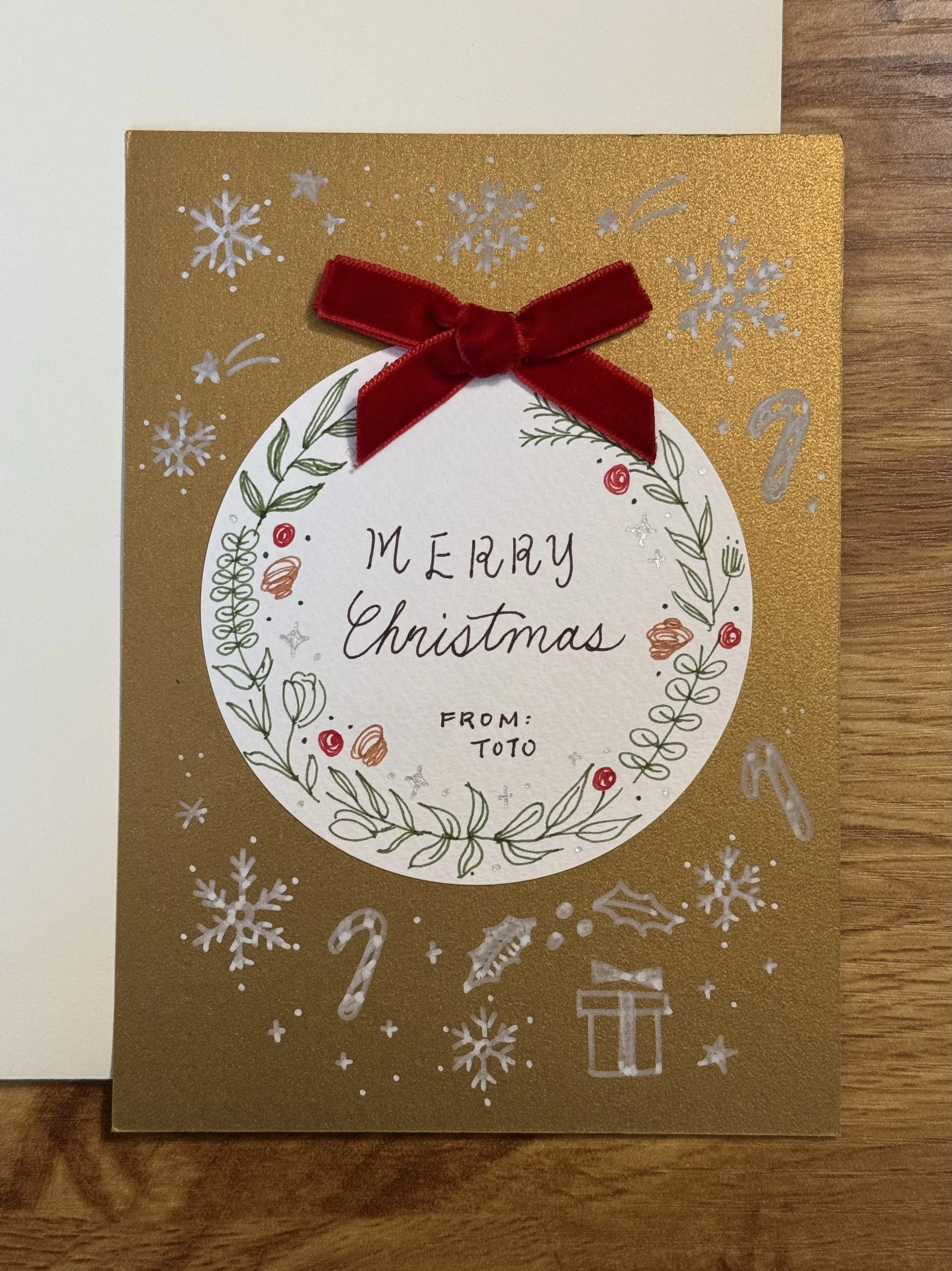 A series of Christmas cards 🎄