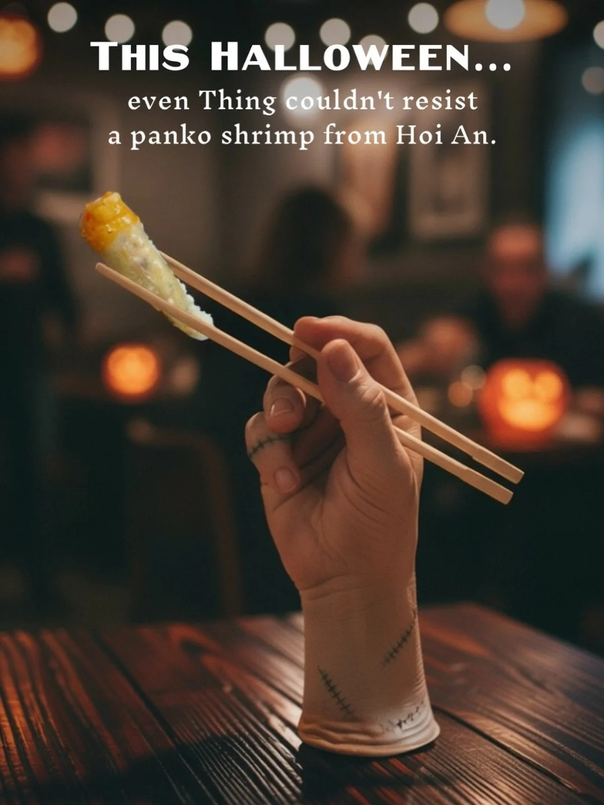 Hands down, our panko shrimps are scary good! 👀🎃

#halloween #thing #hoian #spoonfoodhall