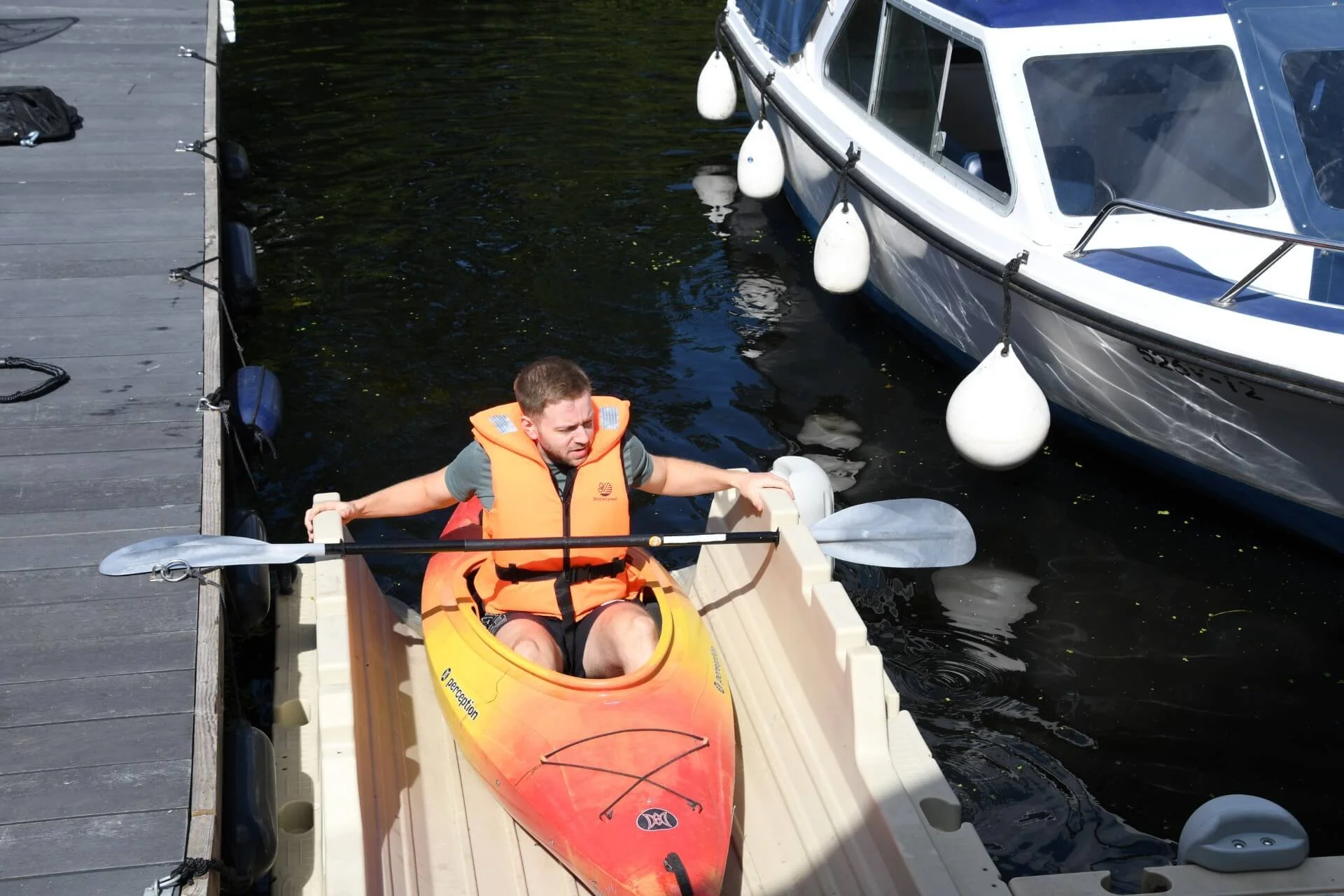 kayak launch otters reach Hoveton.jfif