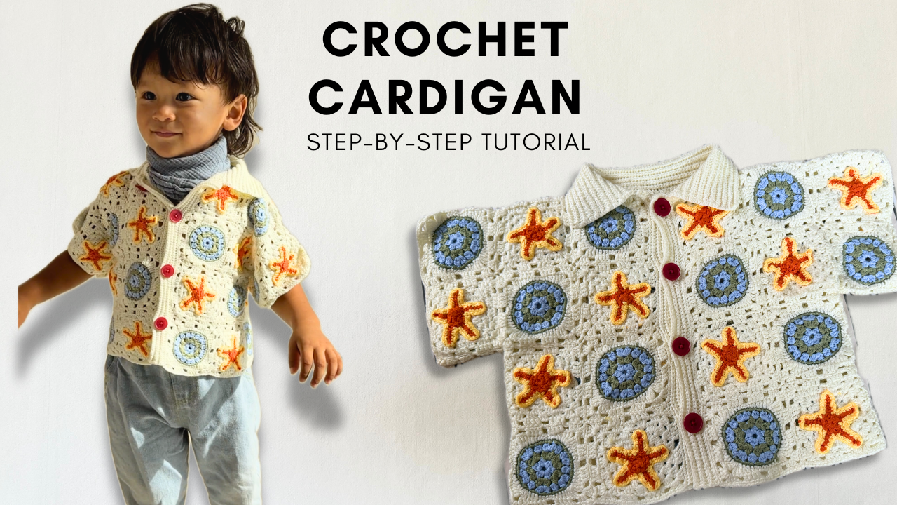The Seastar Cardigan Crochet Pattern