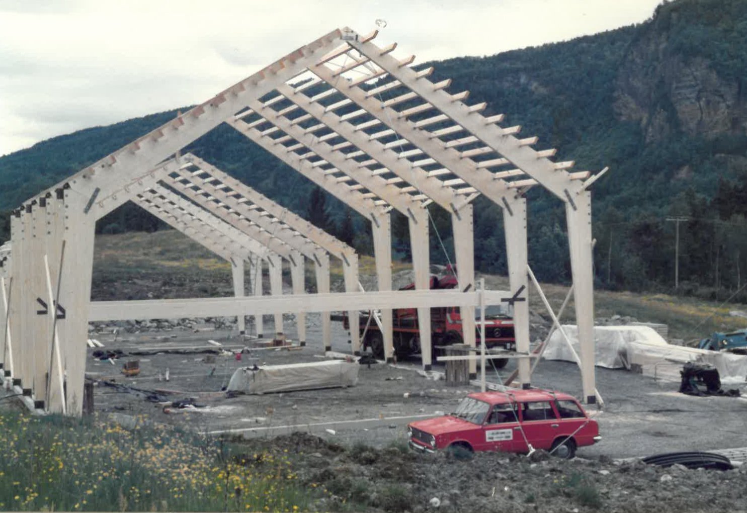 Byggjeprosess Sandvenhagen