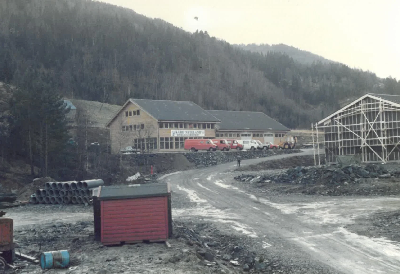 Byggjeprosess Sandvenhagen