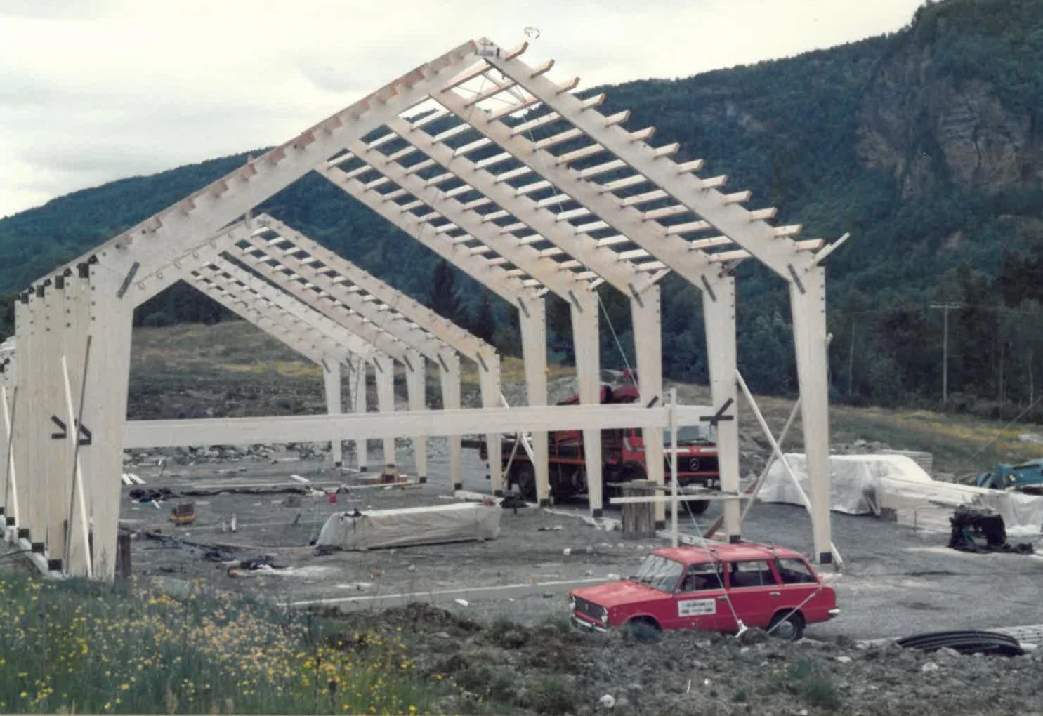 Byggjeprosess Sandvenhagen