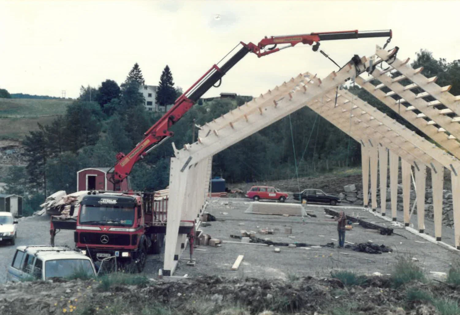 Byggjeprosess Sandvenhagen