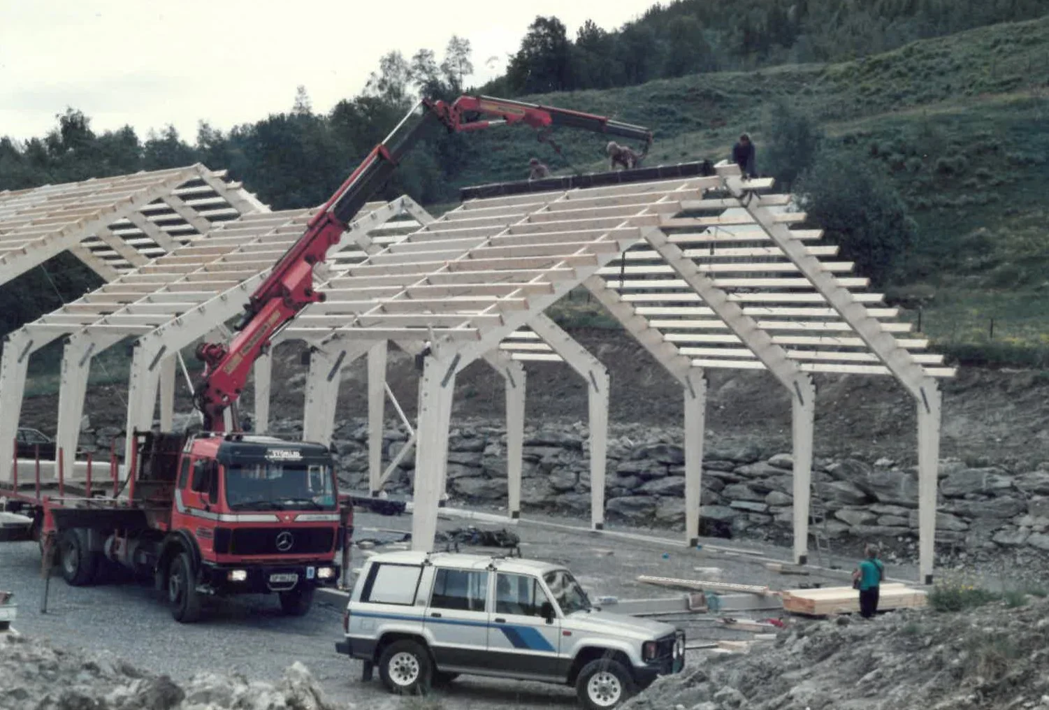 Byggjeprosess Sandvenhagen