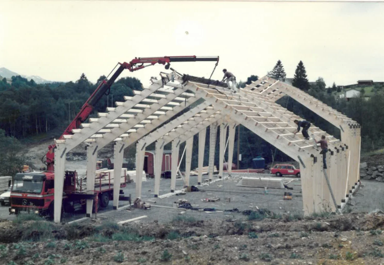 Byggjeprosess Sandvenhagen