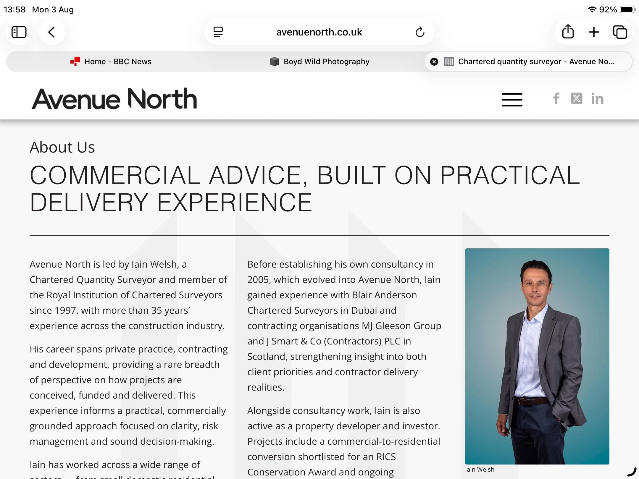 Avenue North Quantity Surveyors