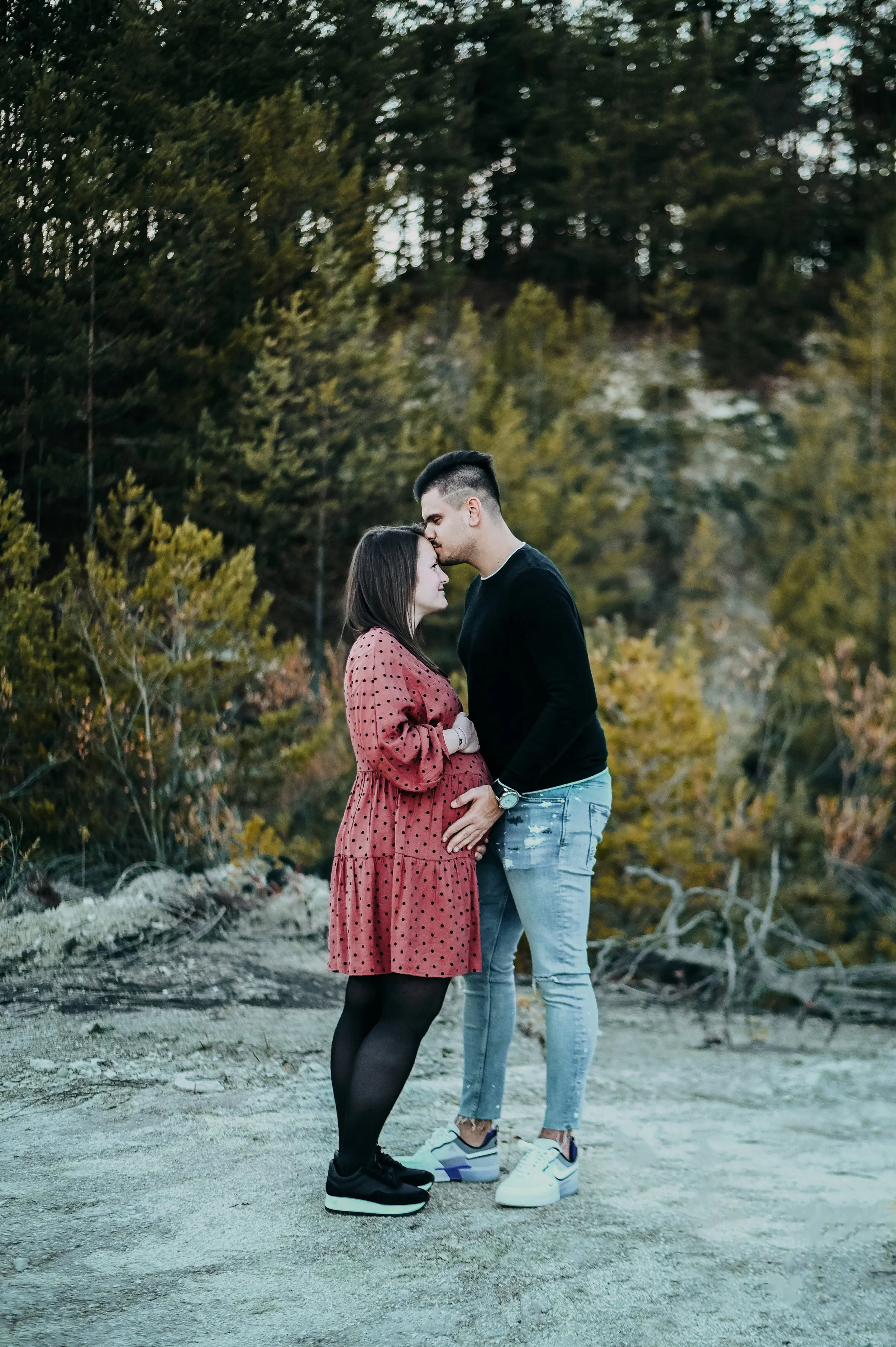 kültéri kismama fotózás Sopron