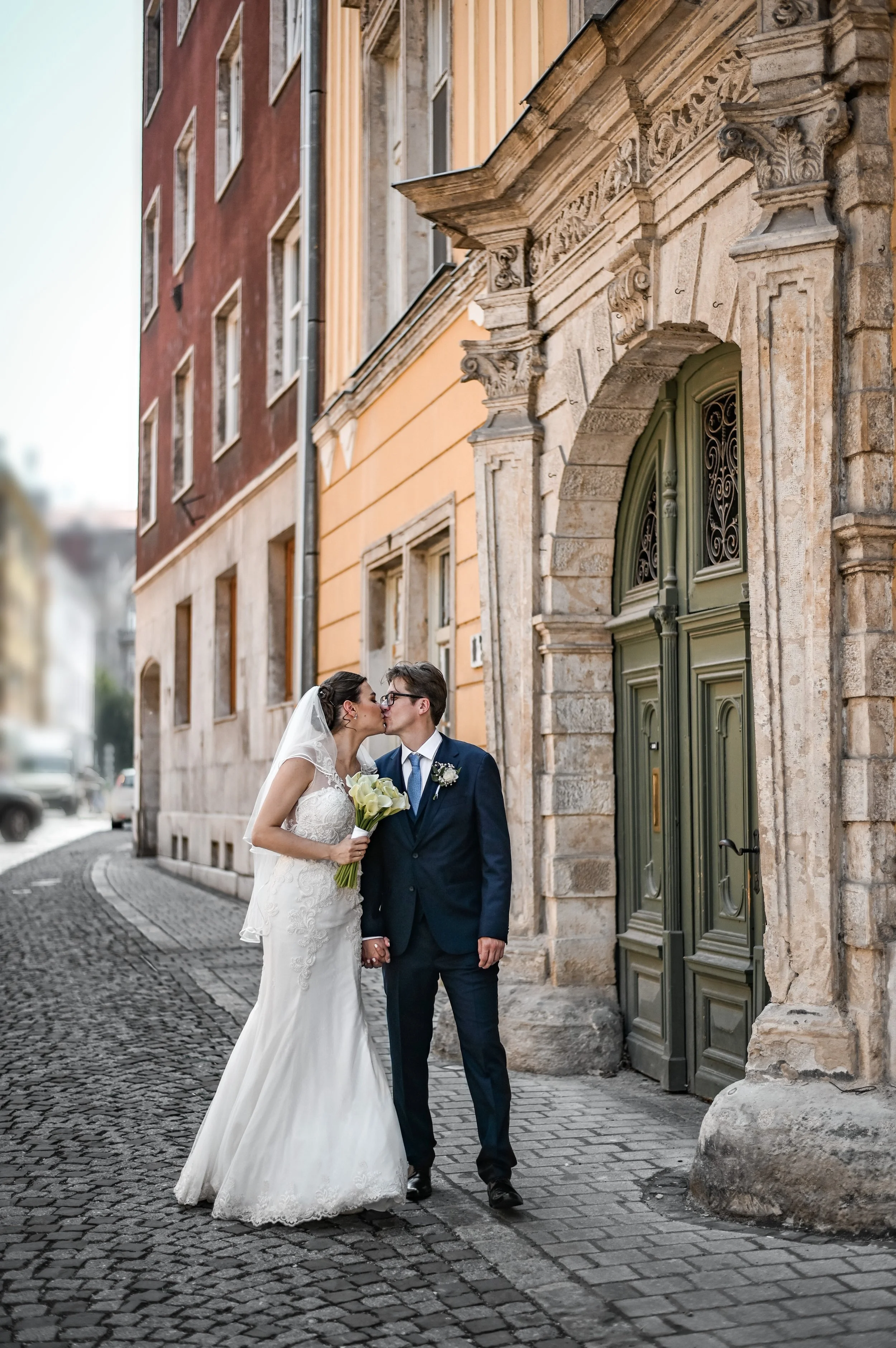 kültéri esküvői kreatív fotózás Sopron