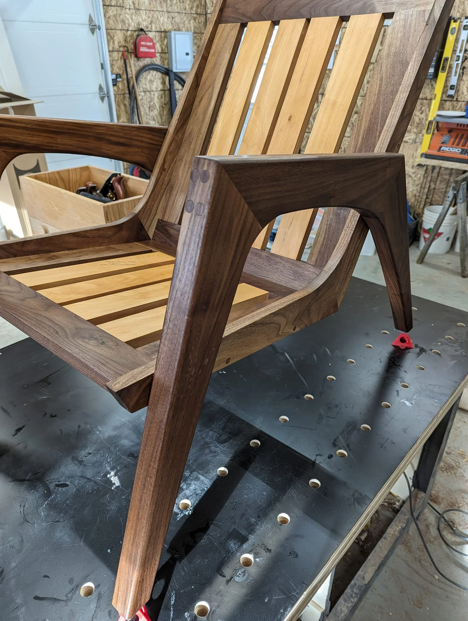Chaise Noyer et Hêtre