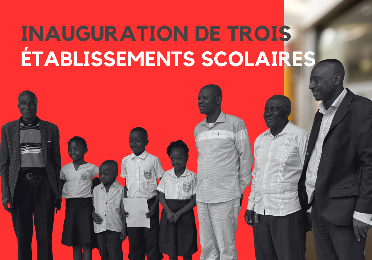Three schools inaugurated in Kinshasa: the rawji foundation strengthens its commitment to education