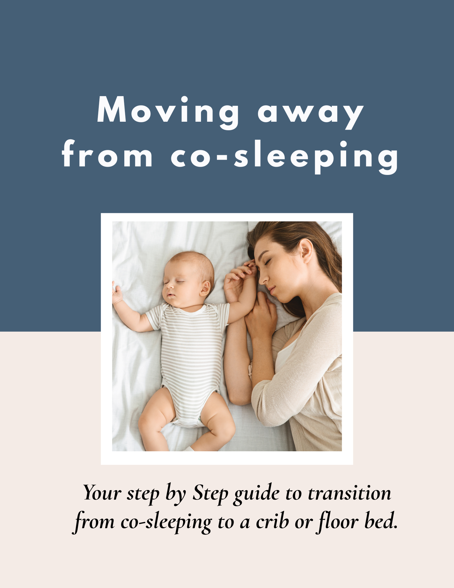 Moving away from co-sleeping