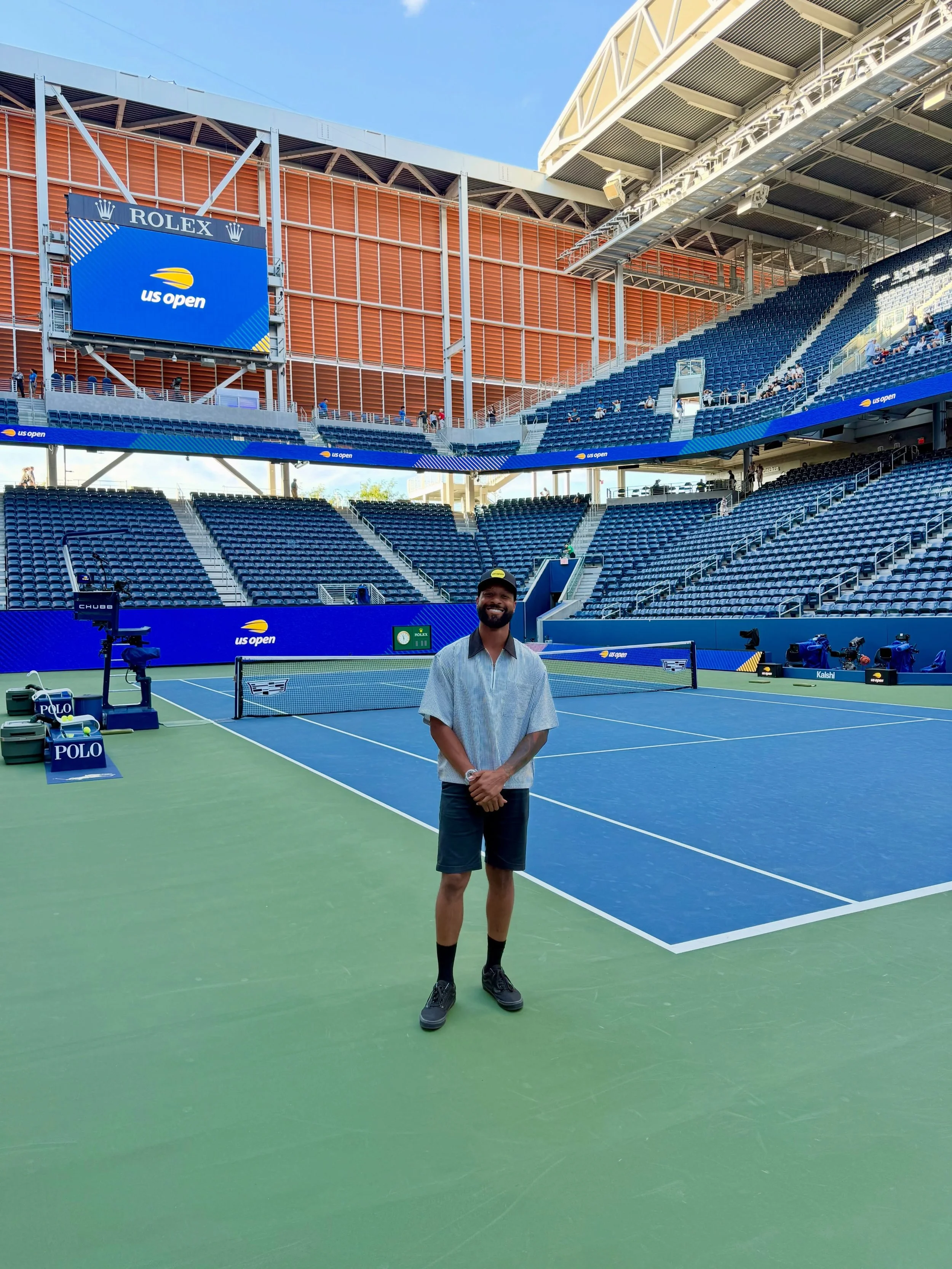 Another incredible US Open in the books. @usopen

Grateful to return as DJ &amp; Music Director, holding it down at Louis Armstrong Stadium and playing a part in creating the energy and soundtrack around this incredible tournament.

A huge thank you 