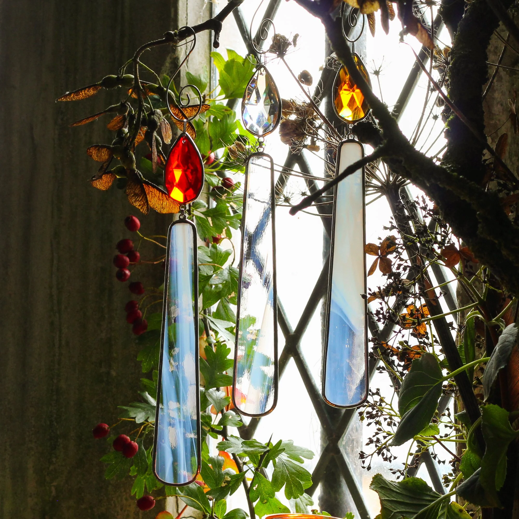 Stained Glass Candle - Light for the Darker Days