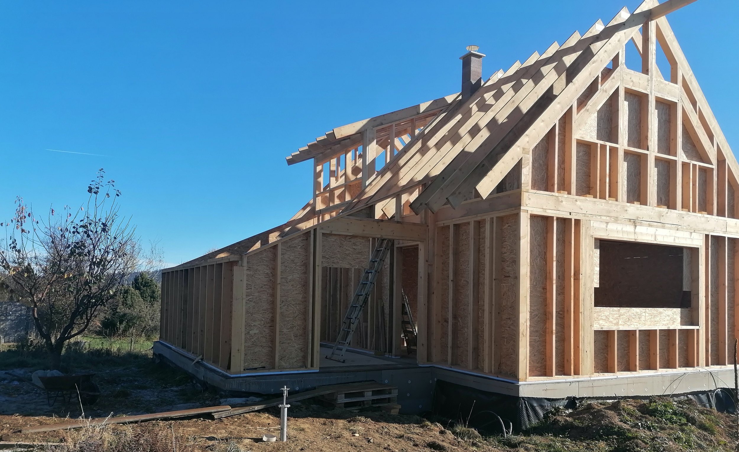 upstair building in progress