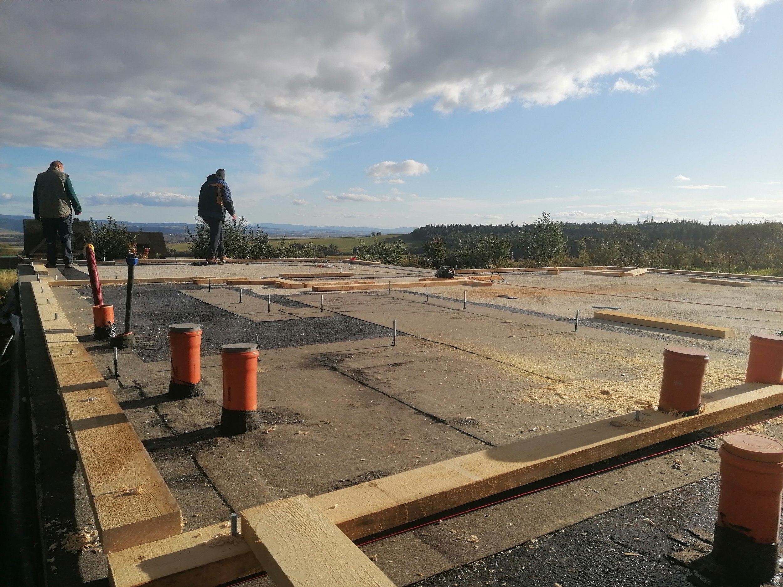 foundation preparation work