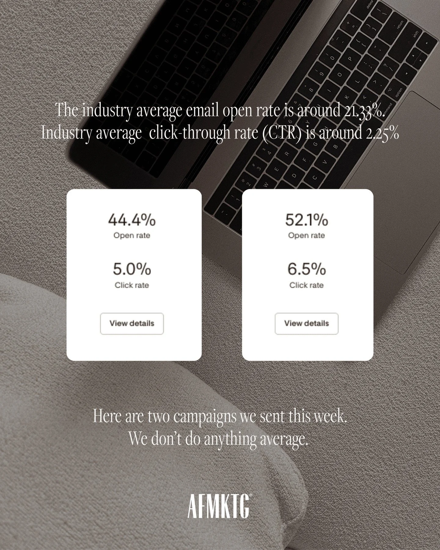 Social media is powerful for building awareness, visibility, and momentum... but the smartest social strategies don&rsquo;t stop there.

At AFMKTG, every social presence we manage is intentionally tied back into a larger marketing ecosystem, and one 