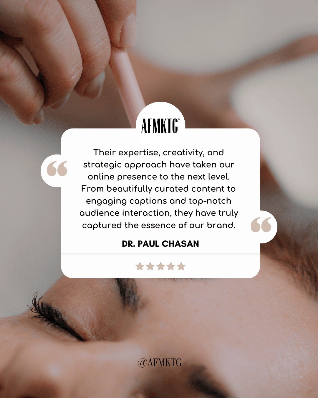 &ldquo;Seamless, creative, and always ahead of the curve.&rdquo;
&ldquo;Best decision we made for our brand.&rdquo;

We don&rsquo;t take that lightly.

We have one highly coveted social media spot opening in May. If you&rsquo;ve been waiting for the 