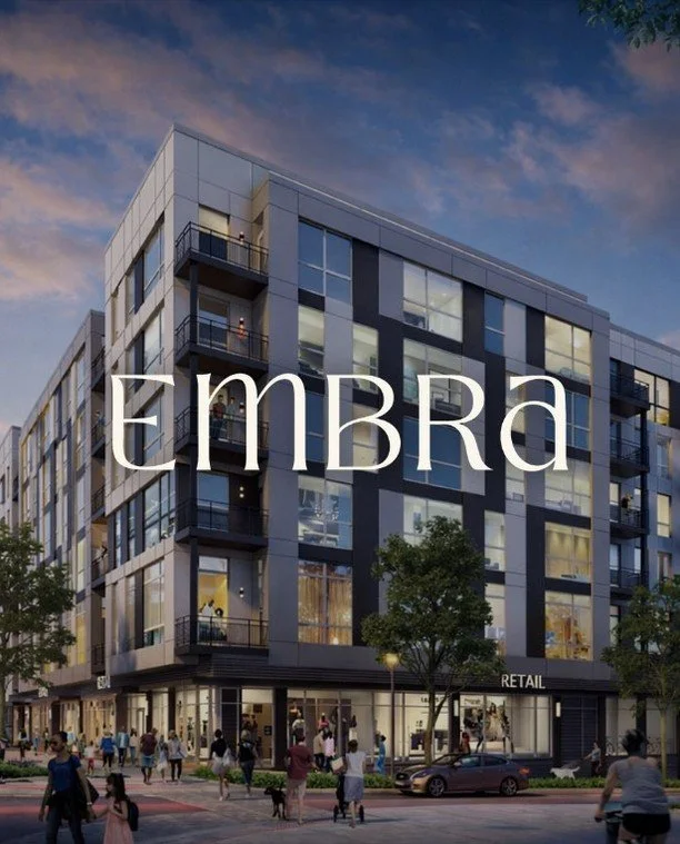 Meet Embra, a hospitality-forward residential community by @gilbanedevelopment, located within the walkable Madison Yards district in Madison, Wisconsin. AFMKTG led the naming, brand positioning, visual identity, and copywriting for the property.

In