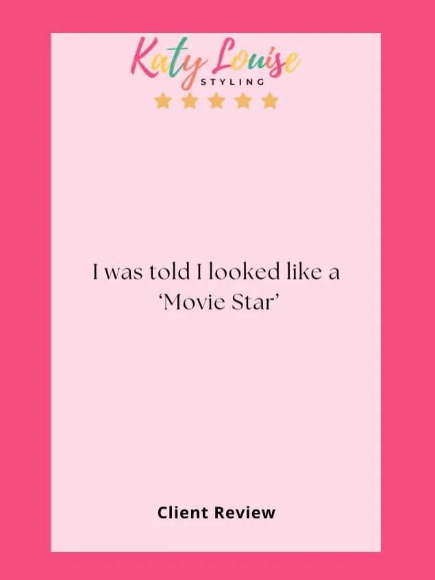 ✨ Helping and supporting women to feel their very best is my jam! 💕✨ 

Here&rsquo;s some lovely recent client reviews:

1. I recently had the pleasure of working with Katy for a full personal styling package&mdash;colour analysis, wardrobe edit, and