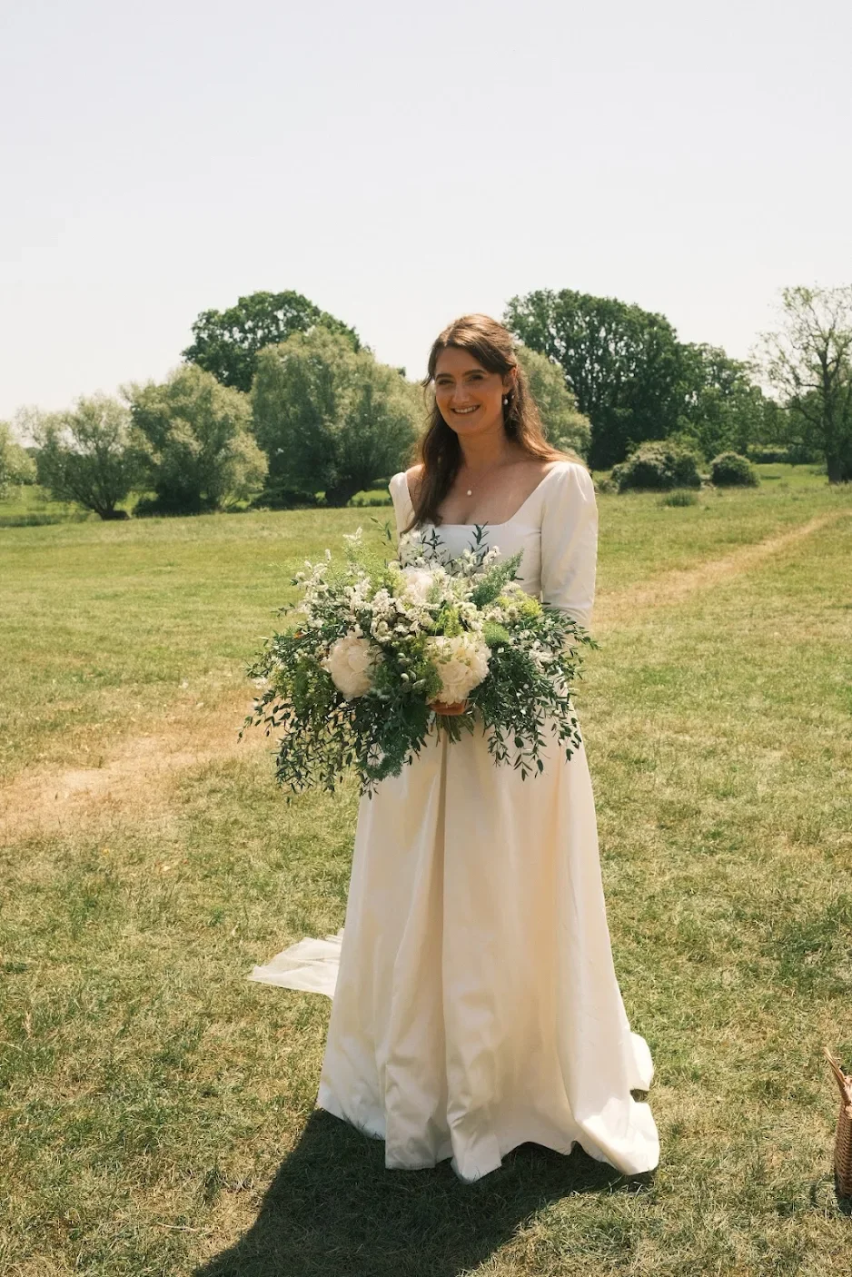 Kathryn in Custom Emma - Smooth Douppion
