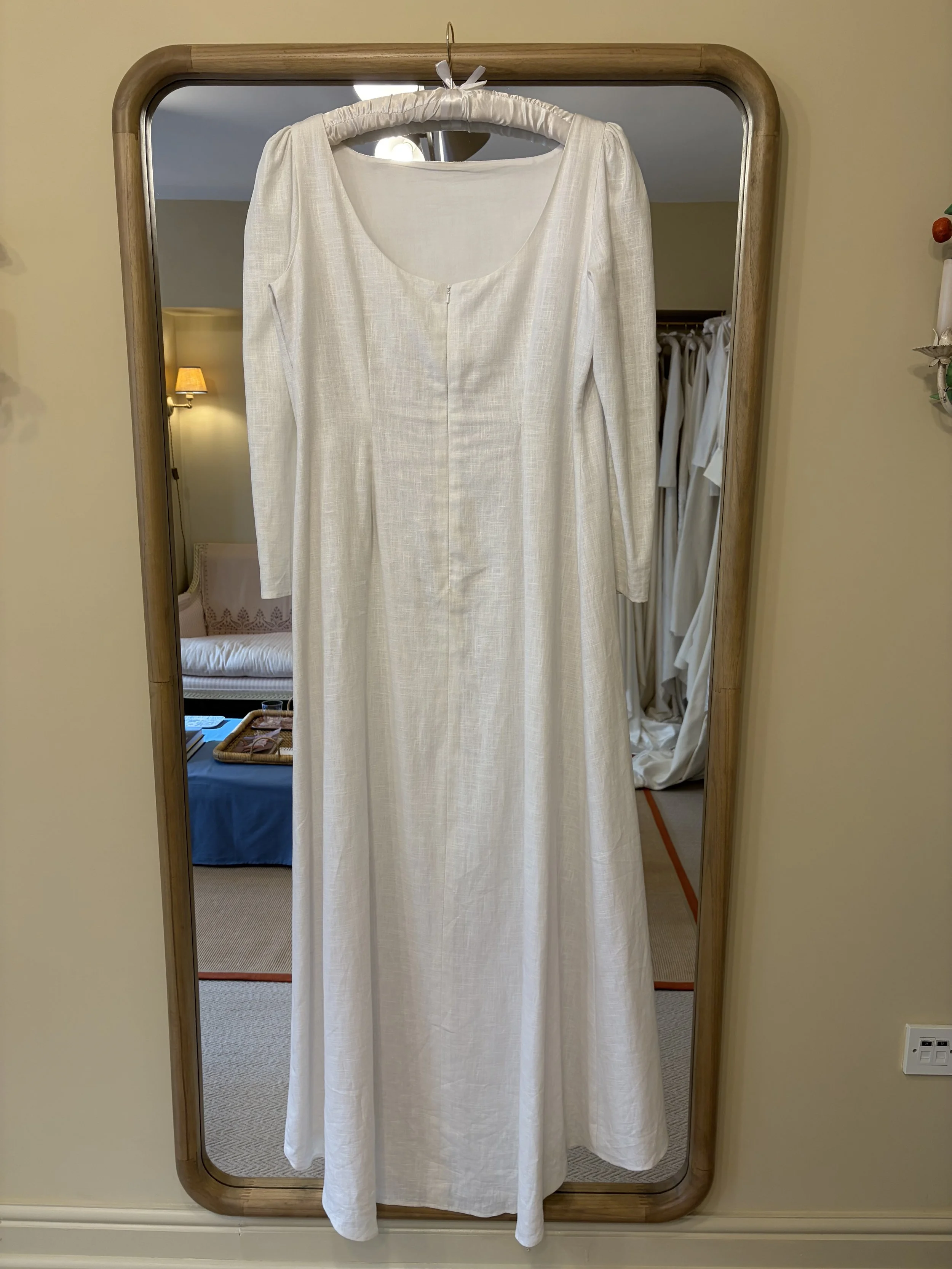 Custom Sample in Linen - UK 18/20