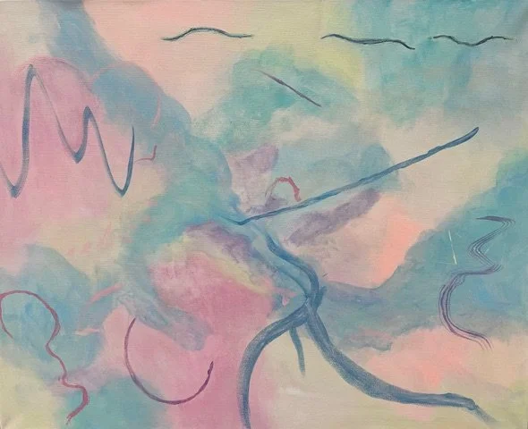 Javelin | acrylic on canvas | 20x24"
