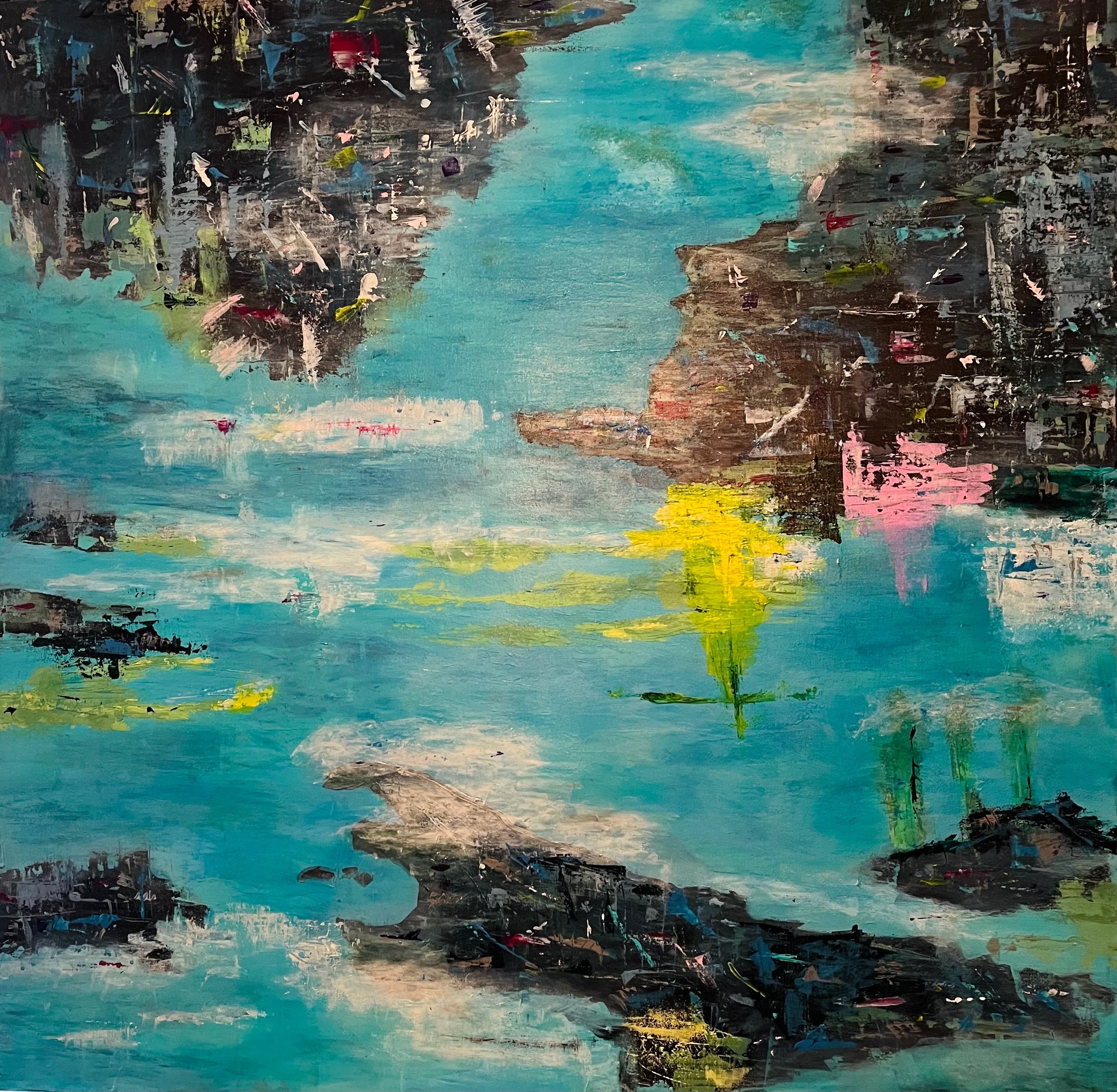 VIEW FROM ABOVE | 36"x36"