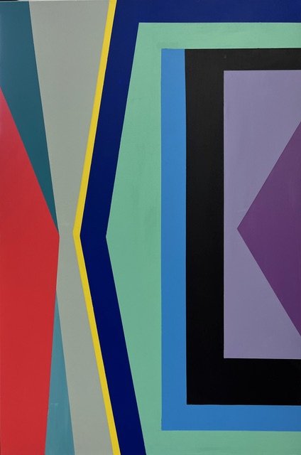 Angular | acrylic on canvas (24x36)