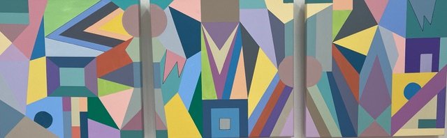 Triptych I, II, III
20x20 per frame | 60x20
acrylic on canvas