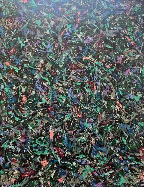 Into the Forest | acrylic on canvas | 30"x40"