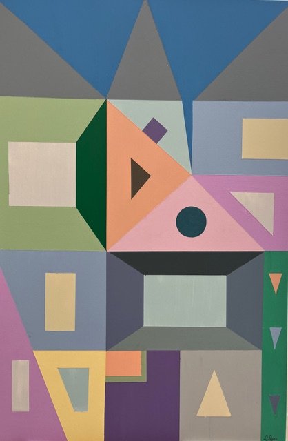 Condo Living | acrylic on canvas (24x36)
