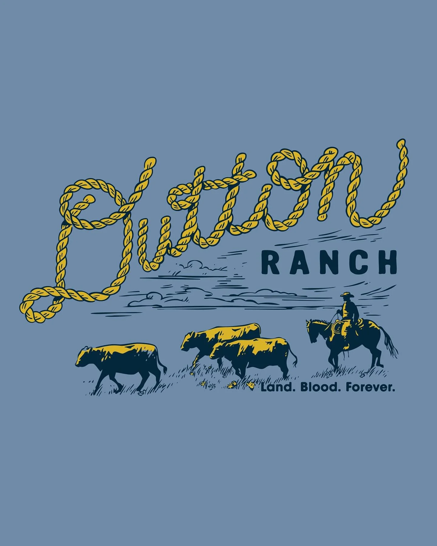 Further work for @officialparamountshop and @yellowstone available now.