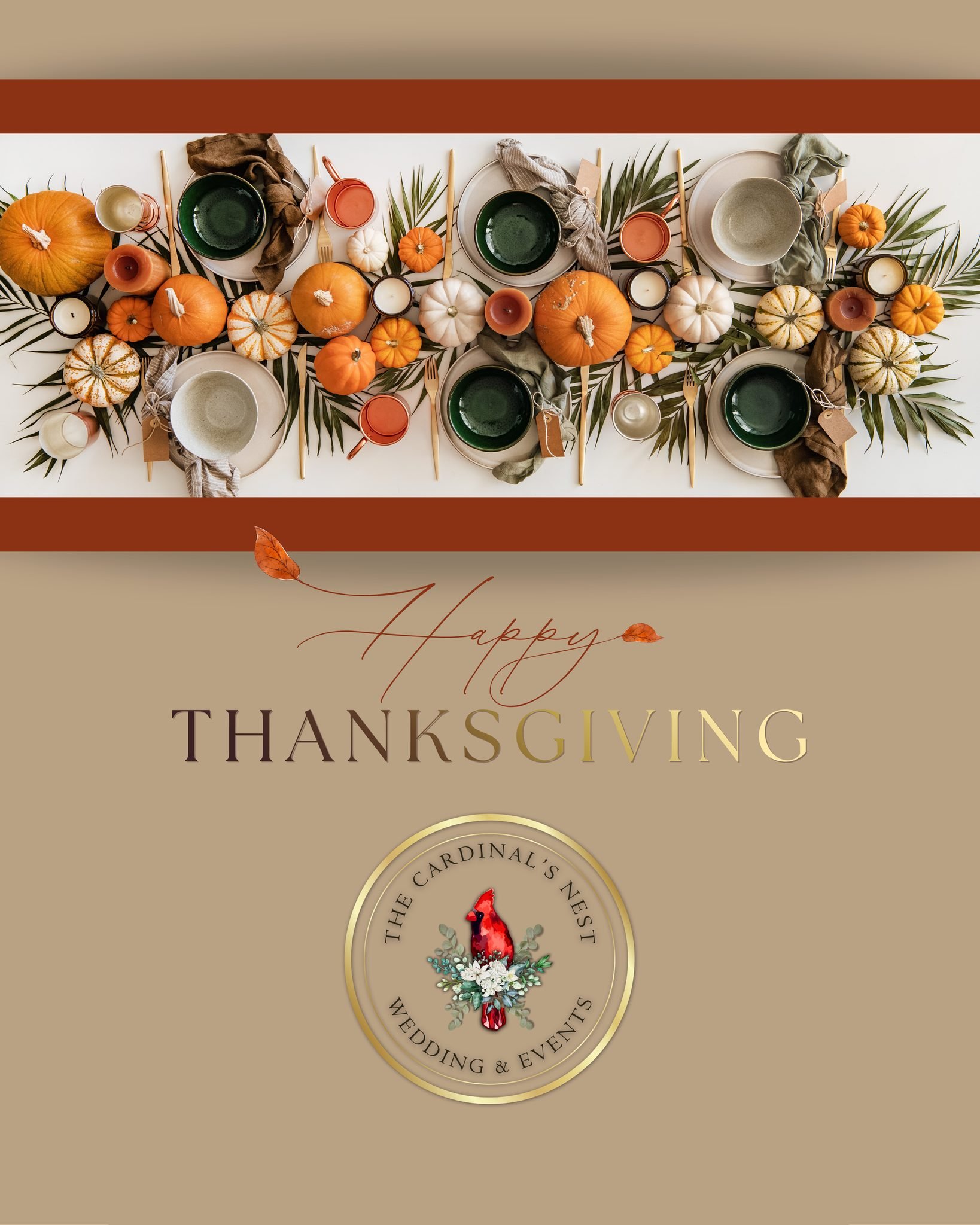 May your heart be filled with gratitude and love this Thanksgiving! We're beyond thankful for the incredible opportunities that have brought us together, the amazing families we've had the privilege to meet, and witnessing the beautiful love stories 